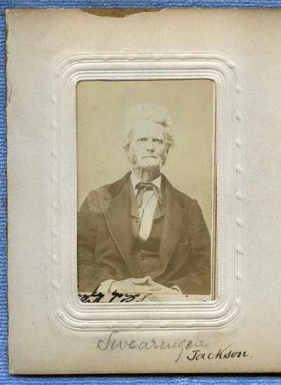Half-Length Portrait of a Seated Man in a Suit Facing Forward by Unbekannt Unbekannt
